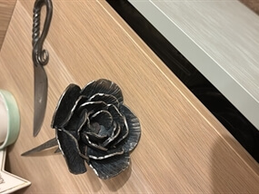 Customer Photo of Blacksmithing Day Date for Couples